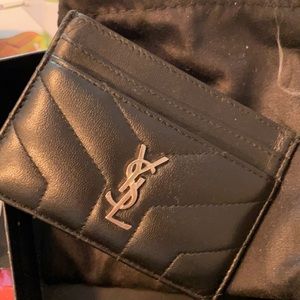 COPY - Black ysl cardholder